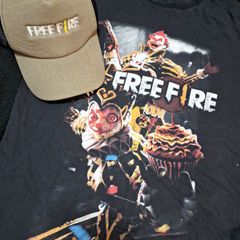 Camiseta free fire mestre ,personalizada com seu nome, estampada