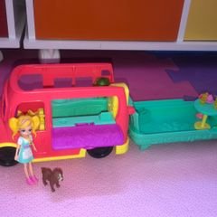 Food Truck 2 Em1 Mattel Polly Pocket Loira