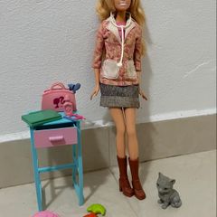 Boneca Barbie Veterinaria 1 Unidade  Farmácia Rosário - Desde 1931  Cuidando da sua Saúde