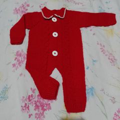 ROUPA EM CROCHÊ PARA BONECA BABY ALIVE - MACAQUINHO CURTO.