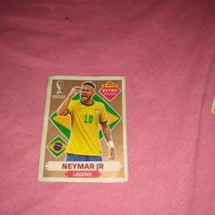 Figurinha Rara Neymar Jr Extra Legend Lendário Bronze Nfe