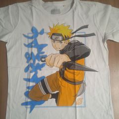 Camiseta dupla face naruto akatsuki infantil