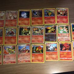 Cartas TCG Pokémon tipo Fogo