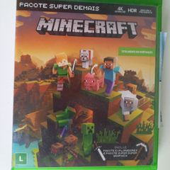 Jogo Minecraft Xbox One, Jogo de Videogame Xbox One Usado 83839329