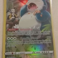 Carta Pokémon Rara Snorlax Nr 143