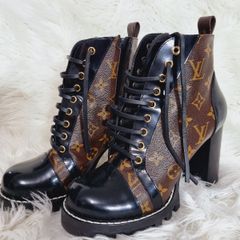 Bota Ankle Boot Star Trail Logo Louis Vuitton – Loja Must Have