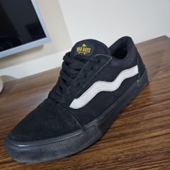 Tênis Old School Preto Mad Rats Estilo Vans Hitop Cano Baixo Tênis  Masculino Madrats Usado 75538208 Enjoei