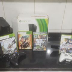 Gameteczone Usado Console Xbox 360 Arcade C/ Controle Branco 260GB