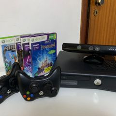 Xbox 360 Desbloqueado Com:2 Controles,Kinect,Jogo Naruto Storm 3 Original, Console de Videogame Microsoft Usado 93077266