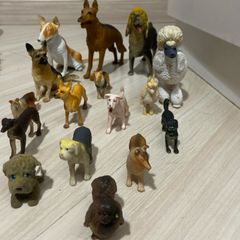 Brinquedo Miniatura Realista Cachorro Raça Fila Brasileiro