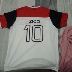 Camisa do Flamengo – ZICO – TITULO MUNDIAL – AUTOGRAFADA PELO