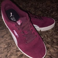 Puma camurça sale vinho