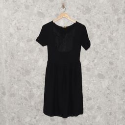 vestido preto fendi 94096793