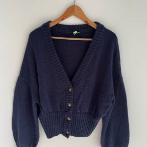 cardigan de trico farm azul m 153252663?action_source=75473&ref=home_home&rsp=1&rspix=1
