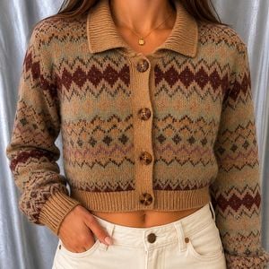 cardigan pull amp bear cropped retro em trico tons terrosos 143131571?action_source=72767&ref=home_home&rsp=1&rspix=1