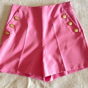 short zara rosa com botoes p 151573392?action_source=74549&ref=home_home&rsp=1&rspix=1