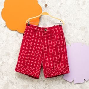 shorts vermelho xadrez a la garconne 141997472?action_source=71314&ref=home_home&rsp=1&rspix=1