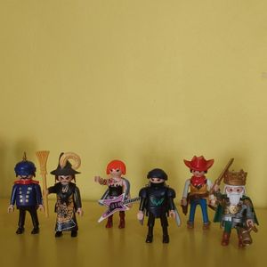 coleção playmobil, vários modelos. leve as 6 peças edição limitada e rara