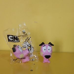 toy, coragem o cão medroso, raro. coleção bk, 1 peça
