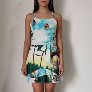 vestido curto de alcas com estampa de praia colorido tam g 133073531?action_source=66695&ref=home_home&rsp=1&rspix=1