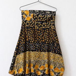 vestido tomara que caia floral amarelo preto balone tamanho 42 44 150897932?action_source=77221&ref=home_home&rsp=1&rspix=1