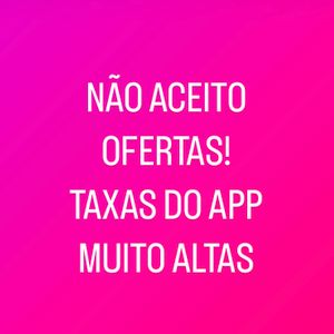 não aceito ofertas
