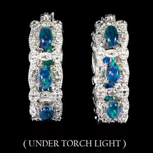 lindissimo opala negra brincos argola prata prateado cristais festa classico basico casamento casual 106065681?action_source=65407&ref=home_home&rsp=1&rspix=1