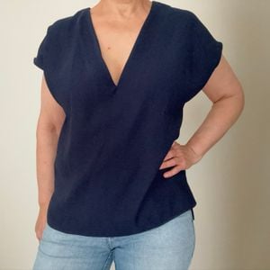 blusa lelis blanc azul marinho tamanho 38 s manga lelis blanc crepe inteira sem manchas usado 137520485?action_source=70657&ref=home_home&rsp=1&rspix=1