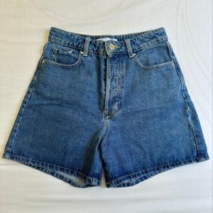 shorts jeans cintura alta zara 133300701?action_source=66827&ref=home_home&rsp=1&rspix=1