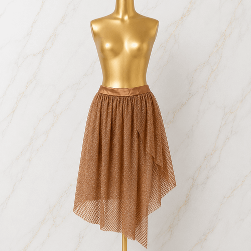 saia midi bronze cobre em tule rendado fantasia 148419117?action_source=74549&ref=home_home&rsp=1&rspix=1