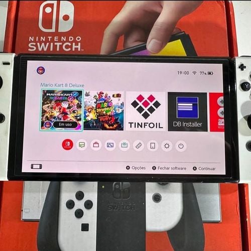 nintendo switch oled branco