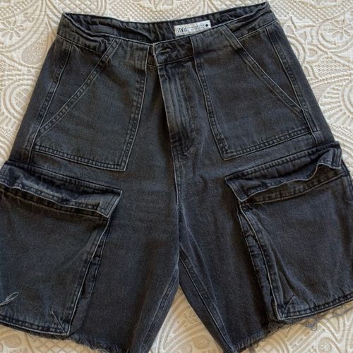 bermuda jeans zara feminina cargo 40 148890233?action_source=77221&ref=home_home&rsp=1&rspix=1