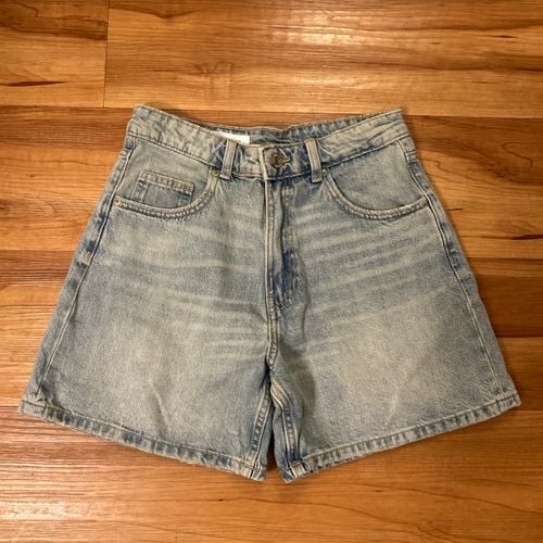 short jeans zara cintura alta azul 36 152413700?action_source=76396&ref=home_home&rsp=1&rspix=1