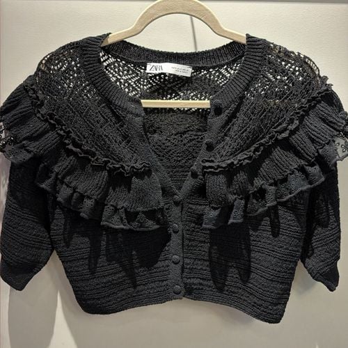casaco cropped zara trico preto p 152637984?action_source=75473&ref=home_home&rsp=1&rspix=1