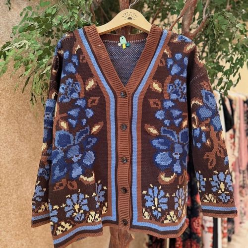 cardigan farm trico longo bojo floral p novo 143653104?action_source=72767&ref=home_home&rsp=1&rspix=1