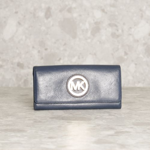carteira azul michael kors 96683606