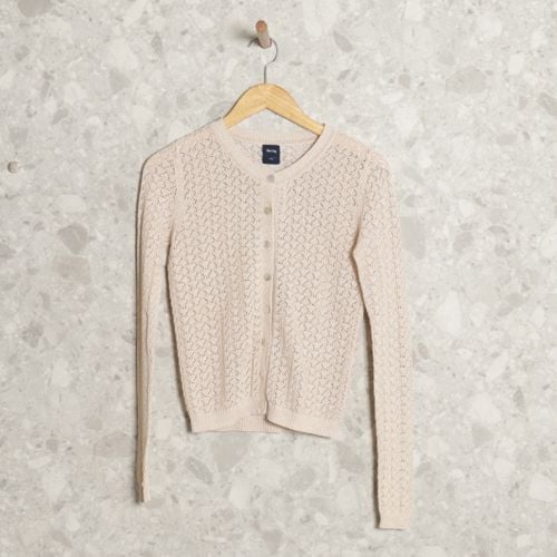 cardigan creme metalizado hering 145839714?action_source=75015&ref=home_home&rsp=1&rspix=1