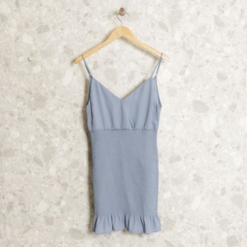 vestido azul drapeado forever 21 130851083?action_source=67322&ref=home_home&rsp=1&rspix=1