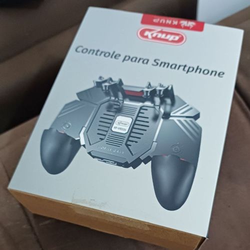 Controle Gamepad Bluetooth Knup Para Smartphone-Preto