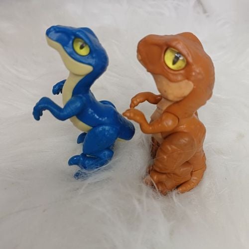 Figura Imaginext Jurassic World Baby T-Rex E Raptor
