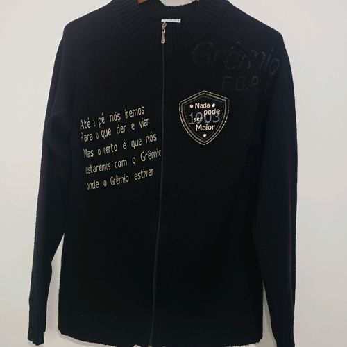 Blusa De Frio Em Lã Grêmio  Oficial Fbpa World Champion 83
