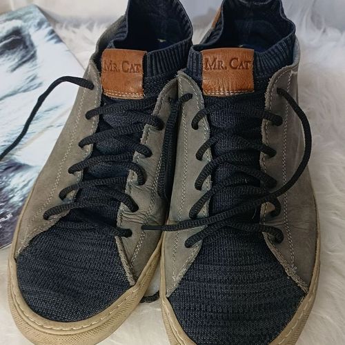 Tenis Cinza Masculino Estilo Meia Casual Socks