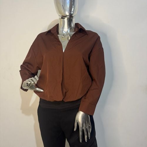 Body Feminino Shein Marrom