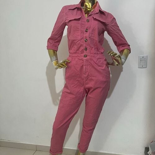 Macação Feminino Rosa All Jarreau Original