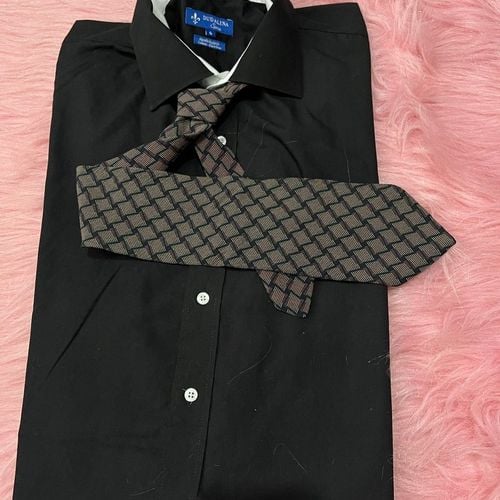 Gravata Giorgio Armani Seda Original Marrom Vinho Luxo Elegante