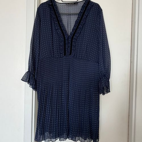 vestido zara basic azul marinho g 150545866?action_source=76396&ref=home_home&rsp=1&rspix=1