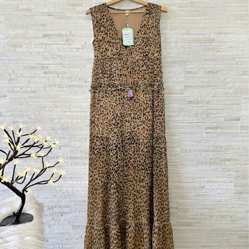 vestido farm lurex desejo dourado oncinha tule marrom preto longuissimo m 149744269?action_source=76563&ref=home_home&rsp=1&rspix=1