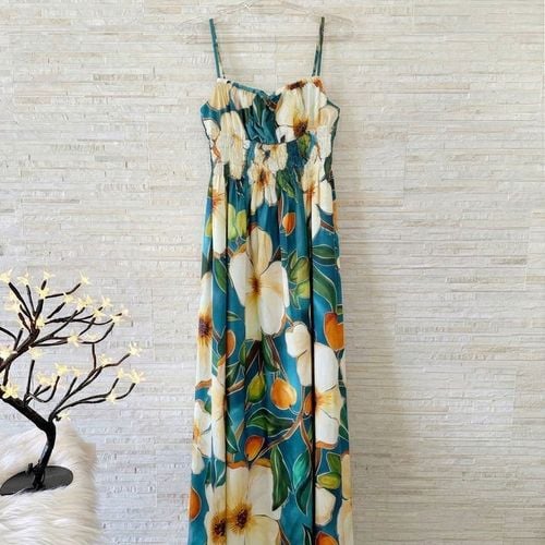 vestido farm jardim litoral m tecido viscose azul longuissimo alcinhas 151523944?action_source=77221&ref=home_home&rsp=1&rspix=1