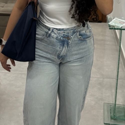 calca jeans shein cintura assimetrica m 151038326?action_source=76035&ref=home_home&rsp=1&rspix=1