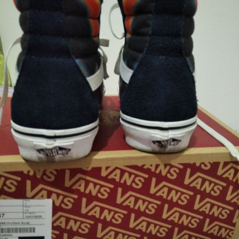 tenis vans psicodelico